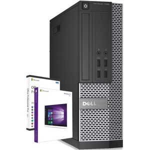 PC Computer Ricondizionato Dell Optiplex 7020 SFF Intel i7-4770 Ram 16GB SSD 480GB Windows 10 Pro + Office 2021