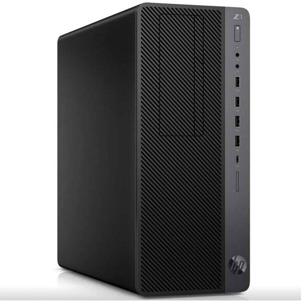 hp z1 entry tower g5 pc intel i7-9700 ram 32gb ssd 512gb nvme freedos (ricondizionato grado a)