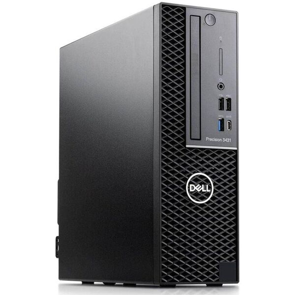 dell precision 3431 sff computer intel i5-9400 ram 16gb ssd 512gb freedos (ricondizionato grado a)