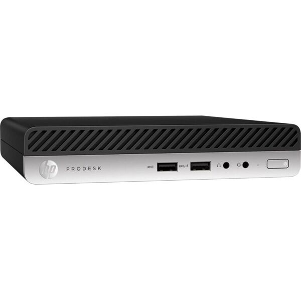 hp prodesk 405 g4 mini pc computer amd ryzen 5 pro 2400ge ram 16gb ssd 240gb (ricondizionato grado a)