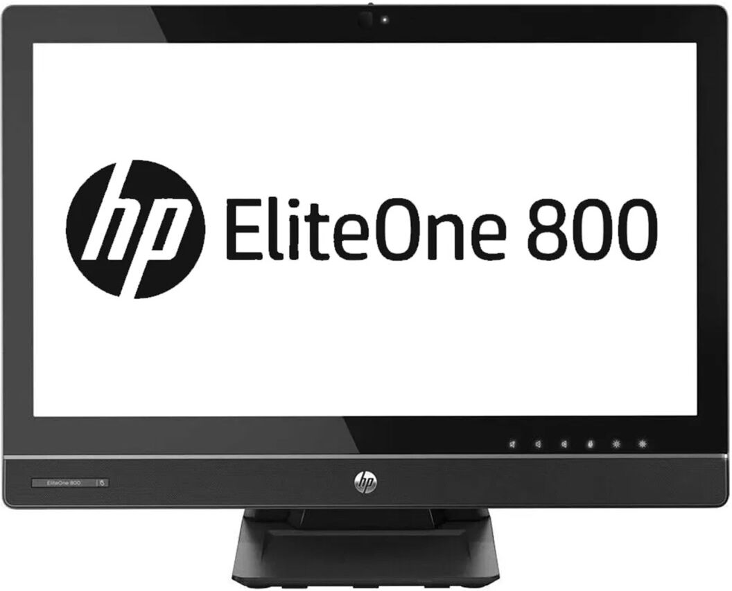 pc computer all-in-one ricondizionato hp eliteone 800 g1 23.6 intel i5-4590 ram 8gb ssd 240gb webcam grado b