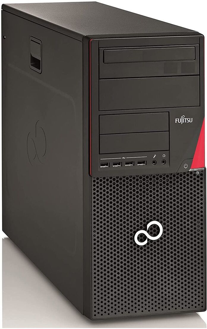 PC Computer Ricondizionato Fujitsu Esprimo P756 Tower Intel Core i7-6700T Ram 8GB SSD 240GB USB 3.0 Freedos