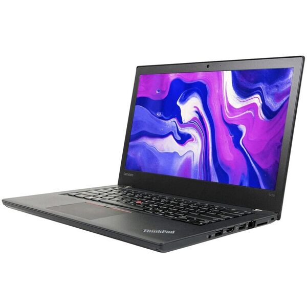 notebook pc portatile ricondizionato lenovo thinkpad t470 14 intel i5-6200u ram 8gb ssd 256gb webcam freedos