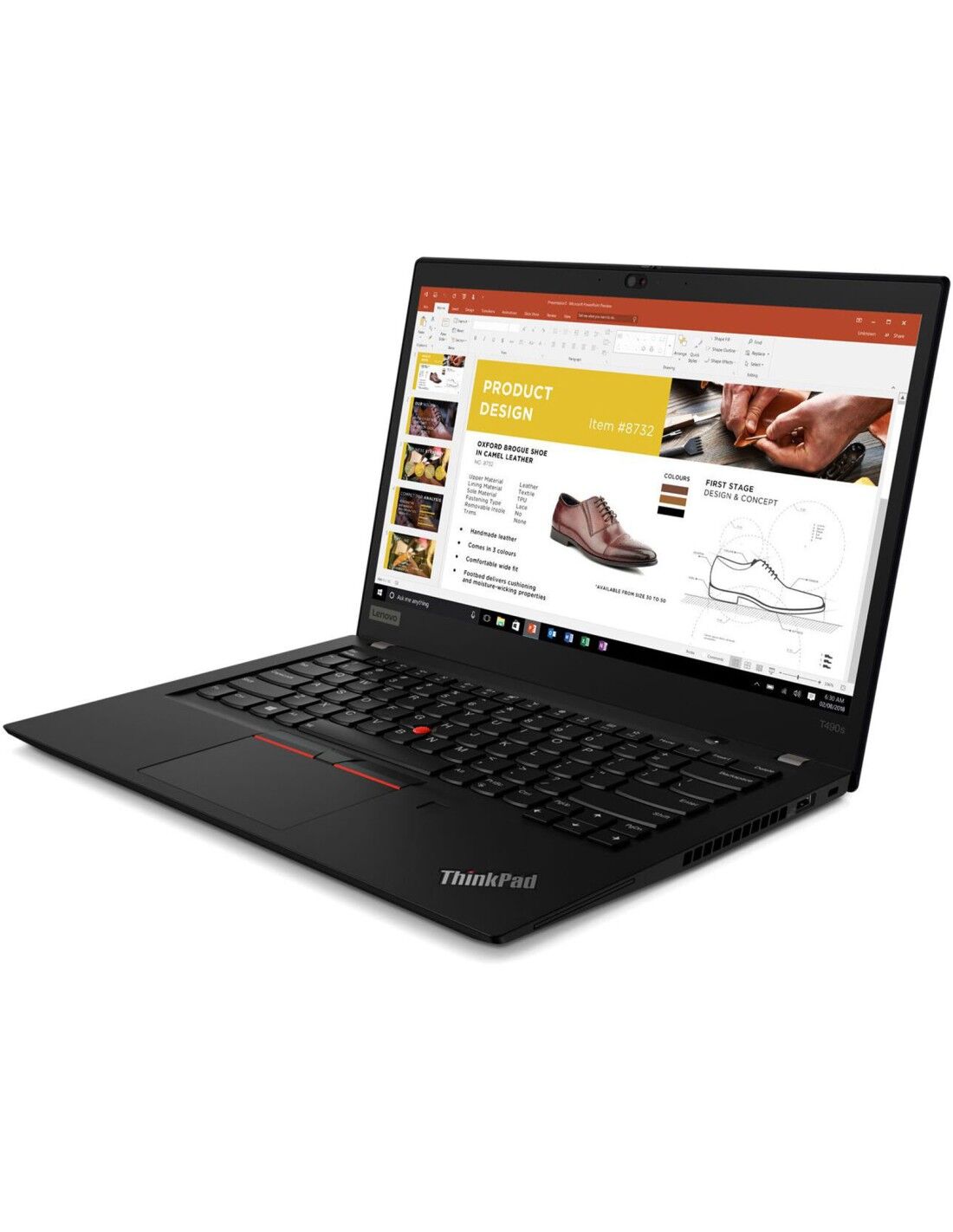 notebook pc portatile ricondizionato lenovo thinkpad t490s 14 touchscreen intel i5-8265u ram 8gb ssd 512gb webcam freedos