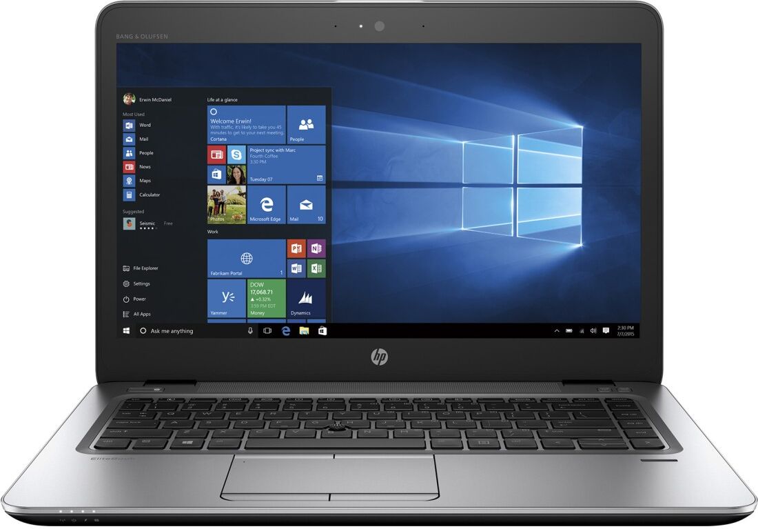 Notebook PC Portatile Ricondizionato HP EliteBook 840 G4 14" Core i5-7200U Ram 16GB SSD 480GB Webcam Freedos