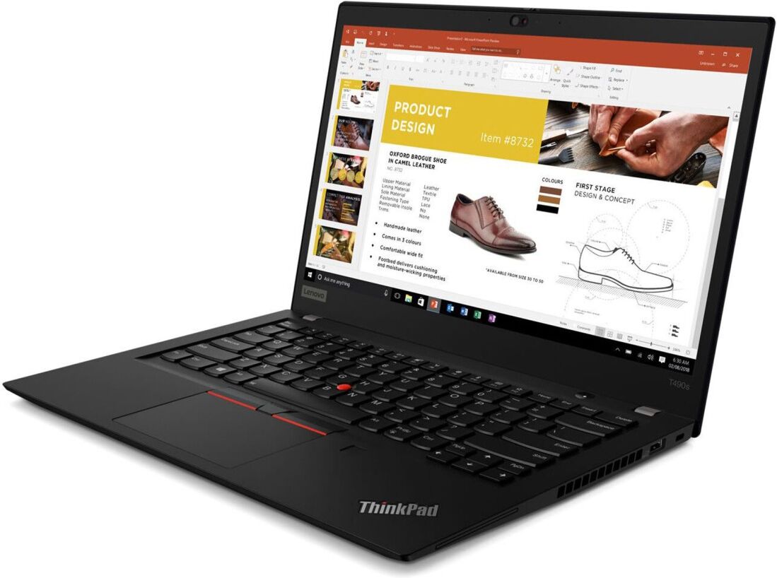 Notebook PC Portatile Ricondizionato Lenovo ThinkPad T490s 14" Intel i5-8265U Ram 8GB SSD 512GB Webcam Freedos