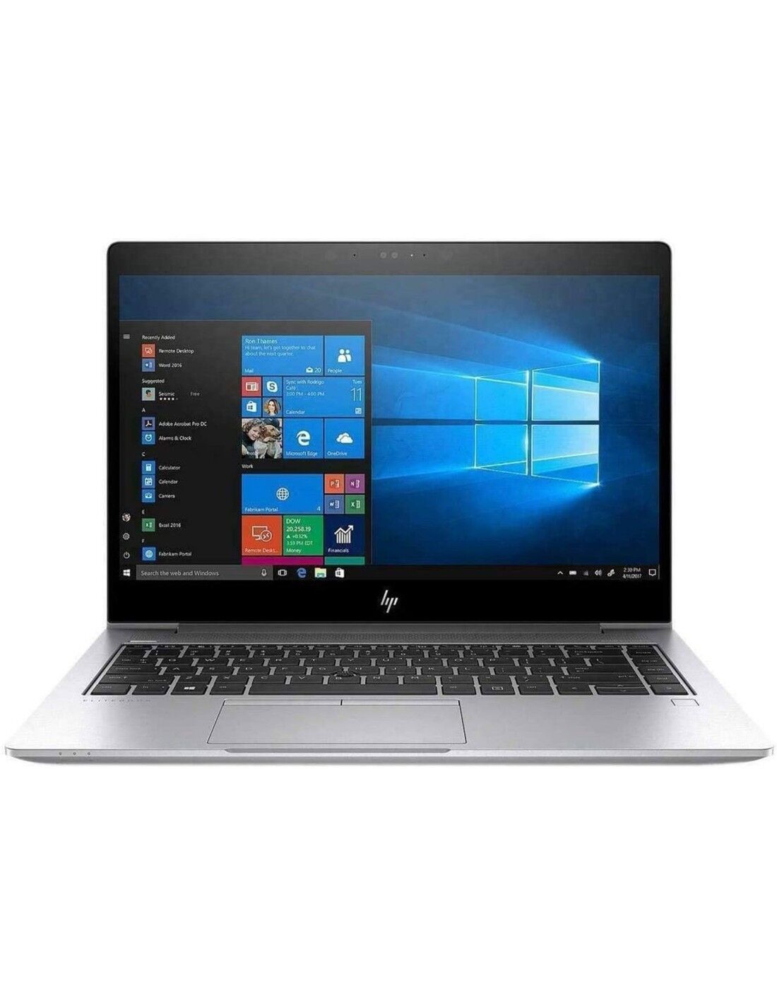 HP EliteBook 840 G5 Notebook 14" Touchscreen Intel i5-8250U Ram 16Gb SSD 480Gb Freedos (Ricondizionato Grado A)