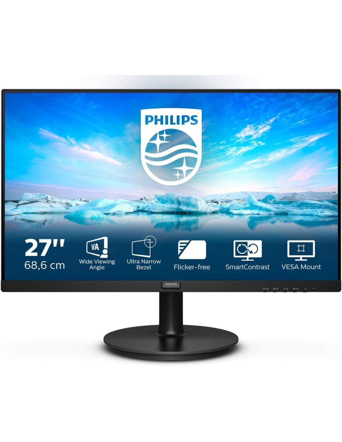 monitor 27 philips 271v8la led full hd 16:9 va hdmi vga 75 hz speaker vesa