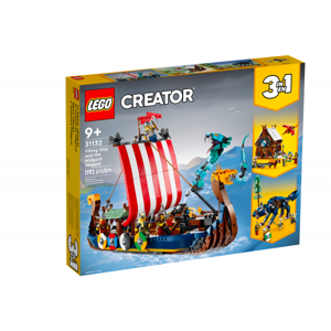 31132 Lego Creator Nave Vichinga E Jormungandr