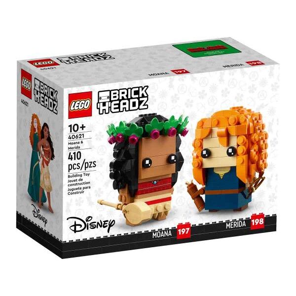 40621 lego brickheadz vaiana e merida