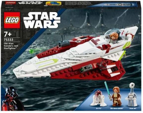 75333 lego star wars jedi starfighter™ di obi-wan kenobi