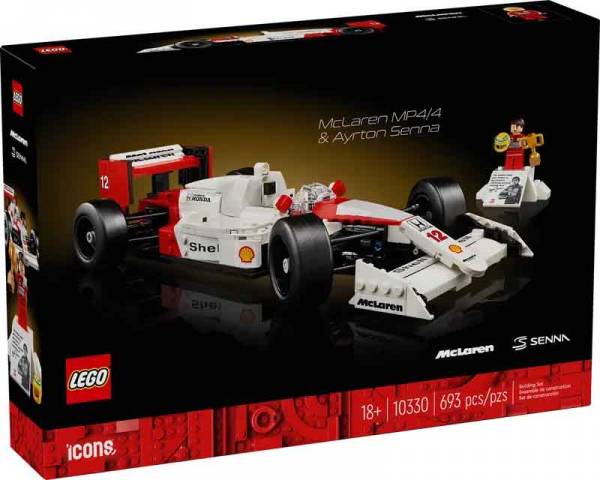 10330 Lego Icons Mclaren Mp4/4 E Ayrton Senna