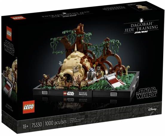 75330 Lego Star Wars Diorama Addestramento Jedi™ Su Dagobah™