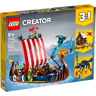 31132 Lego Creator Nave Vichinga E Jormungandr