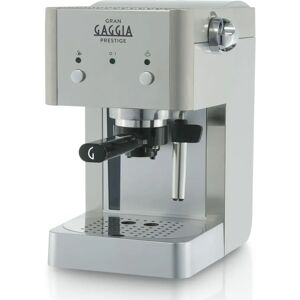 Gaggia Gran Prestige Macchina Da Caffe' Espresso Manuale, Per Macinato E Cialde, Argento