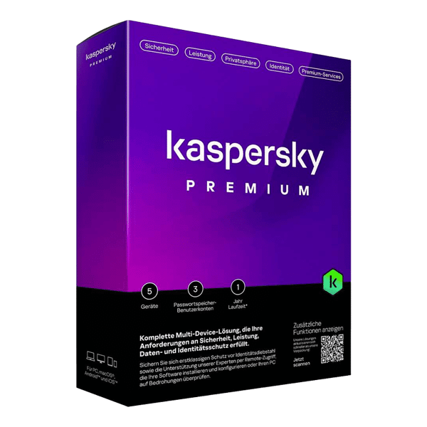 kaspersky premium (total security) - 1 - 2 anni