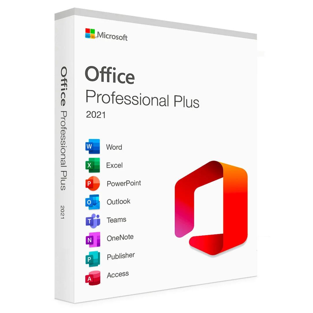 Microsoft Office 2021 Professional Plus - Windows - 1pc