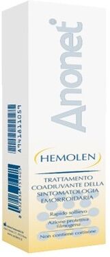 UNIDERM FARMACEUTICI Anonet Hemolen Crema Protettiva per le Emorroidi 30 ml