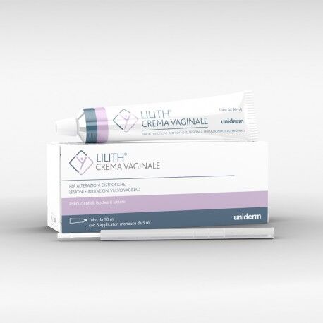 UNIDERM FARMACEUTICI Lilith Crema vaginale lubrificante lenitiva protettiva 30 ml