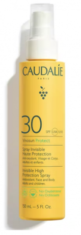 caudalie vinosun spray invisibile protezione solare viso e corpo spf30 150 ml