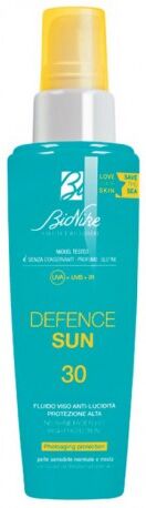 Bionike Defence Sun Fluido viso SPF30 anti lucidità pelle normale mista 50 ml