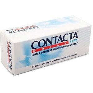 SANIFARMA SRL Contacta Daily Lens 4 diottrie 30 Lenti a contatto giornaliere sigillate singolarmente