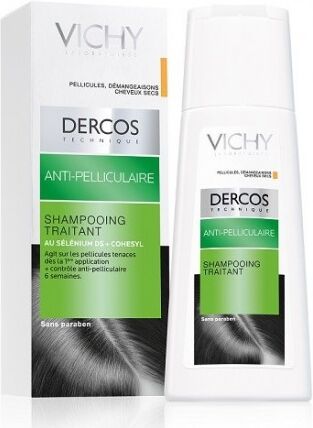 Vichy Dercos Anti-Peliculaire shampoo antiforfora per capelli secchi 200 ml