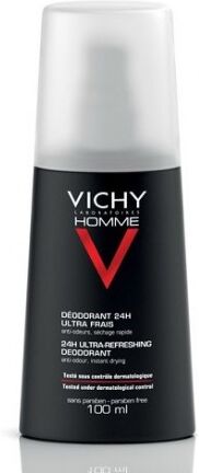 Vichy Homme deodorante vapo 24H ultra fresco anti-odore 100 ml