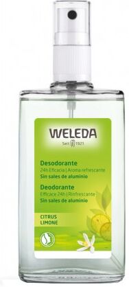 Weleda Deodorante Spray H24 profumato al Limone 100 ml