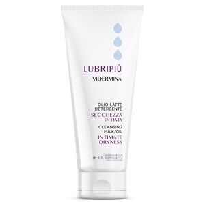 VIDERMINA Lubripiù - Olio Latte Detergente per Secchezza Intima 200ml