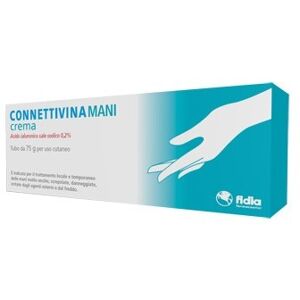 Connettivina Mani Crema con acido ialuronico per mani secche screpolate 75 g