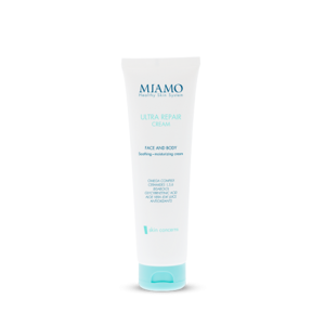 MIAMO Ultra Repair Cream - Crema idratante e lenitiva viso e corpo per pelli sensibili 150 ml