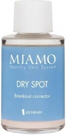 MIAMO Acnever Dry Spot - Soluzione astringente antirossore per brufoli 30 ml