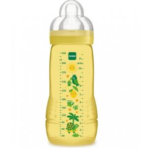 MAM Easy Active Biberon colore neutro per bambini attivi 330 ml