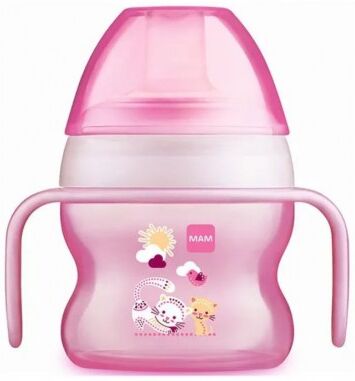 MAM Starter Cup tazza ergonomica per bambini rosa 1 pezzo