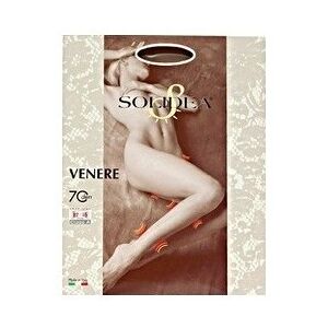 SOLIDEA BY CALZIFICIO PINELLI Solidea Venere Collant 70 den tuttonudo compressivo a maglia liscia tg. 4 nero