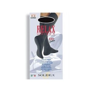 SOLIDEA BY CALZIFICIO PINELLI Solidea Relax gambaletto unisex compressione graduata 140 den tg.3 nero