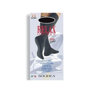 SOLIDEA BY CALZIFICIO PINELLI Solidea Relax 140 den Gambaletto unisex compressione graduata tg.1 nero