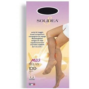 SOLIDEA BY CALZIFICIO PINELLI Solidea Gambaletto Miss Relax 100 Sheer Nero Tg. 2