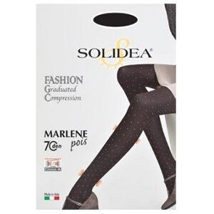 SOLIDEA BY CALZIFICIO PINELLI Solidea Marlene Pois 70 den Nero Opaco Tg. 2