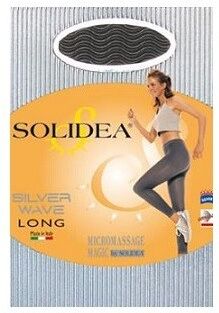 SOLIDEA BY CALZIFICIO PINELLI Solidea Silver Wave Long Nero M