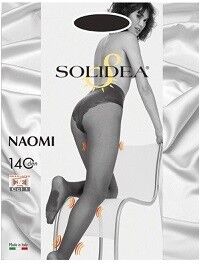 SOLIDEA BY CALZIFICIO PINELLI Solidea Naomi collant compressione graduata 140 den tg.4 camel