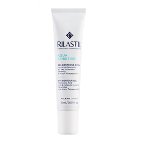 Rilastil Aqua Sensitive - Gel crema contorno occhi idratante antirughe 15 ml