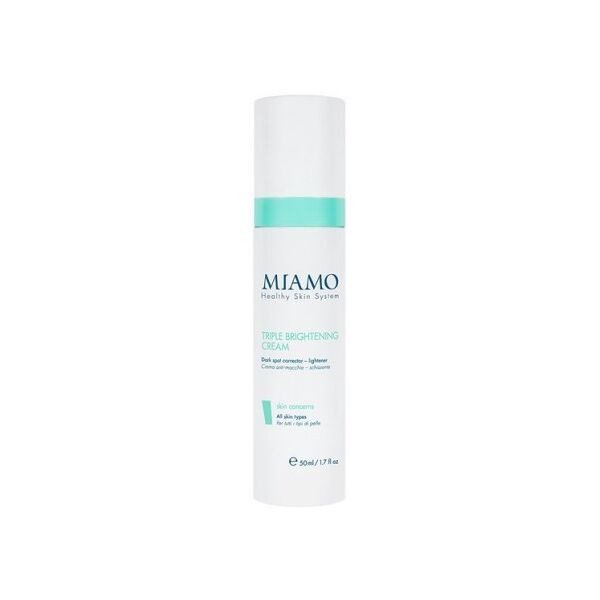 miamo triple brightening cream - crema schiarente antimacchie 50 ml