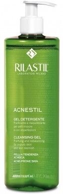 Rilastil Acnestil Gel 400 ml - Detergente Purificante per Pelle Grassa