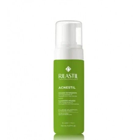 Rilastil Acnestil Mousse Detergente Viso per Pelli Acneiche 150ml