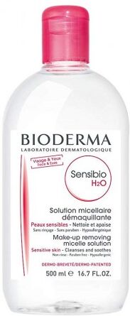 Bioderma Sensibio H2O - Acqua micellare struccante e detergente per pelle sensibile 500ml