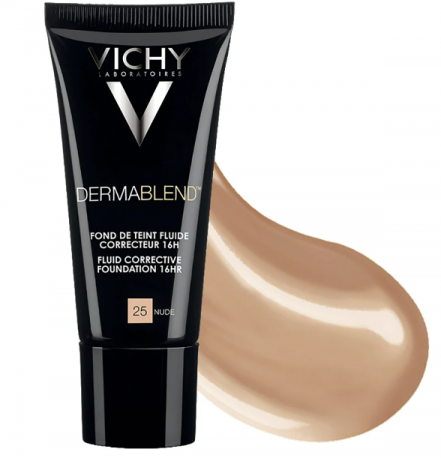 Vichy Dermablend 25-Nude fondotinta fluido correttivo SPF 28 30 ml