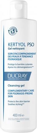 Ducray Kertyol PSO Gel detergente per placche secche e spesse a tendenza psoriasica 400 ml