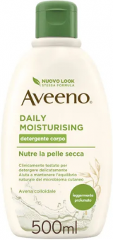 Aveeno Daily Moisturising detergente corpo leggermente profumato 500ml